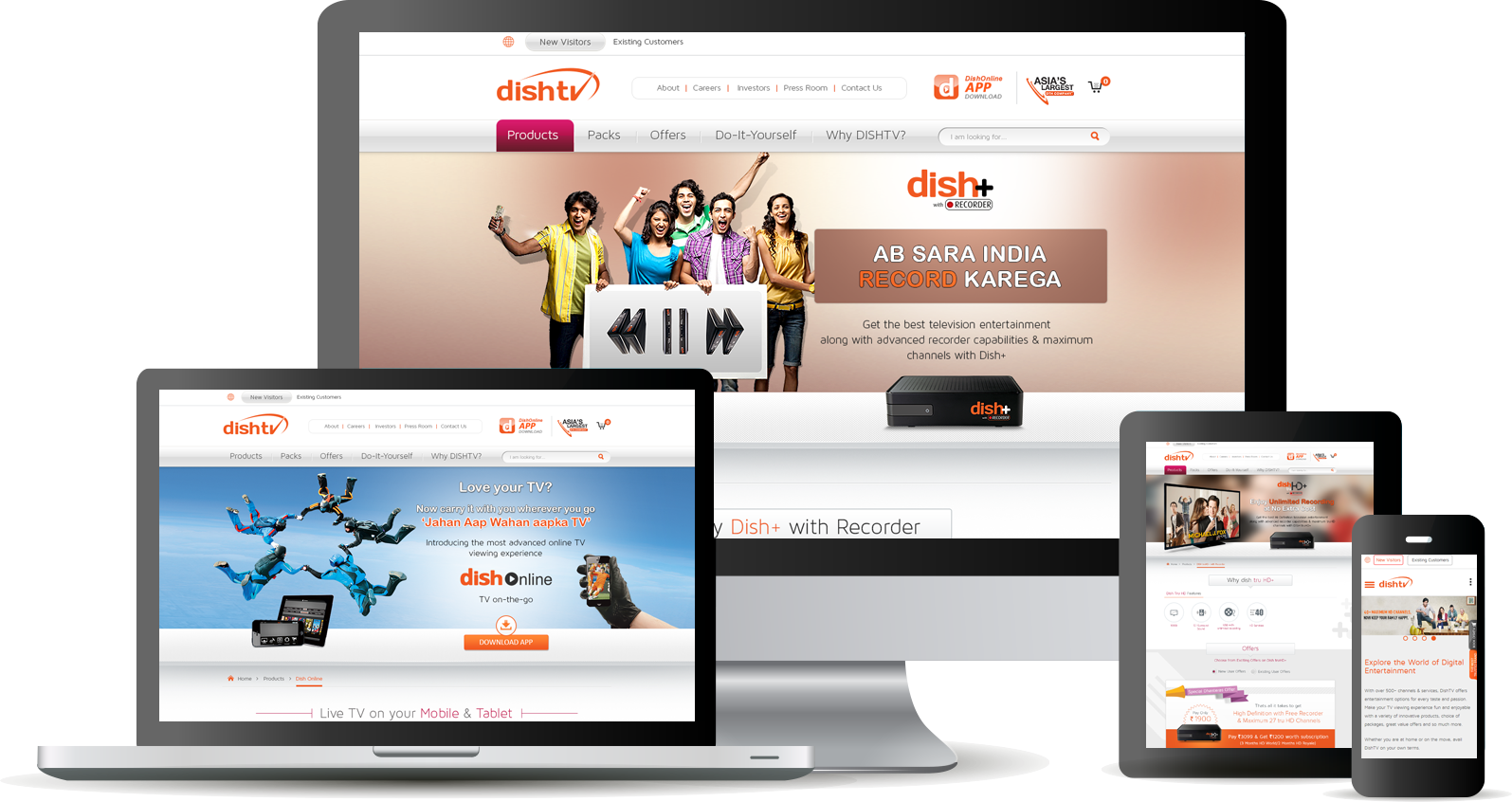 Two Ged Journey For Existing Customers Of Dishtv And A New Customer Was Essential In Creating More Seamless Personalized Experience