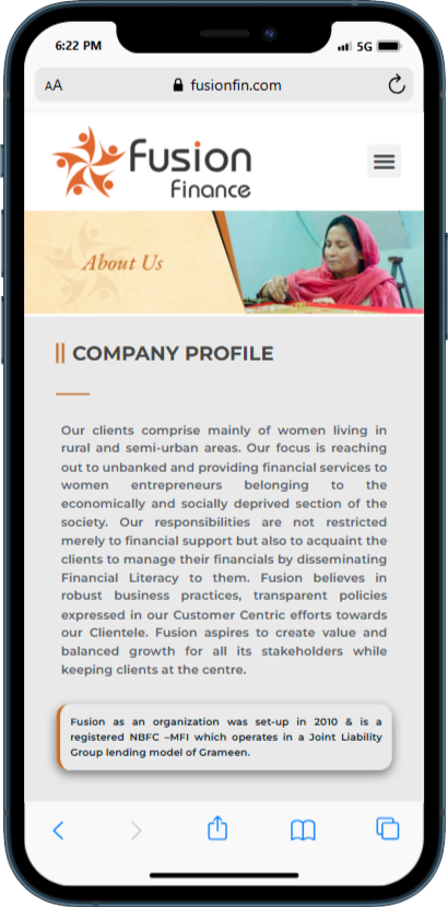 Fusion Micro Finance Ltd