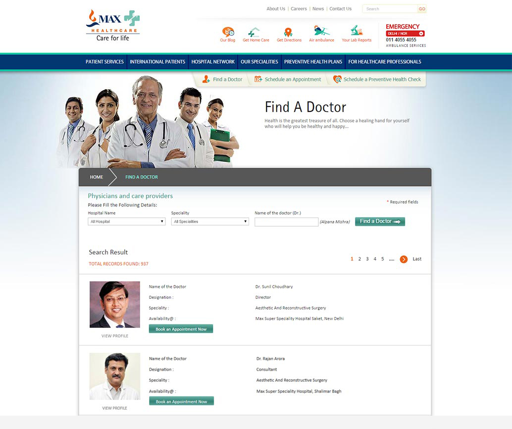 Max Healthcare